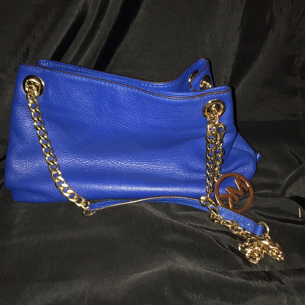 Blue Micheal kors  purse